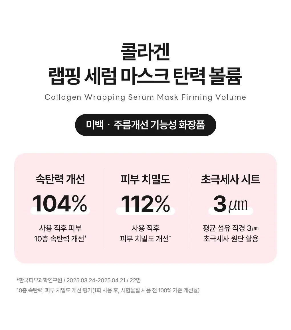 [초밀착 세럼팩/4매] 메디힐 랩핑 세럼 마스크 6종 상세페이지 72
